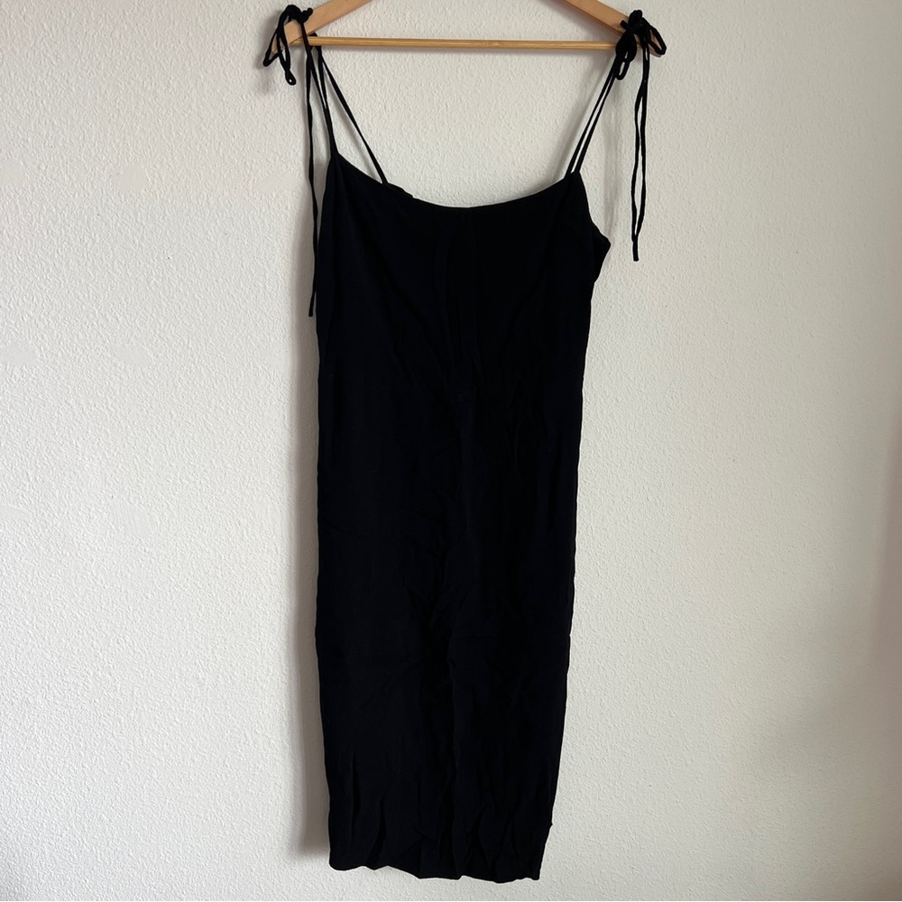 🛑Reformation Tie-Strap Midi Tube Dress